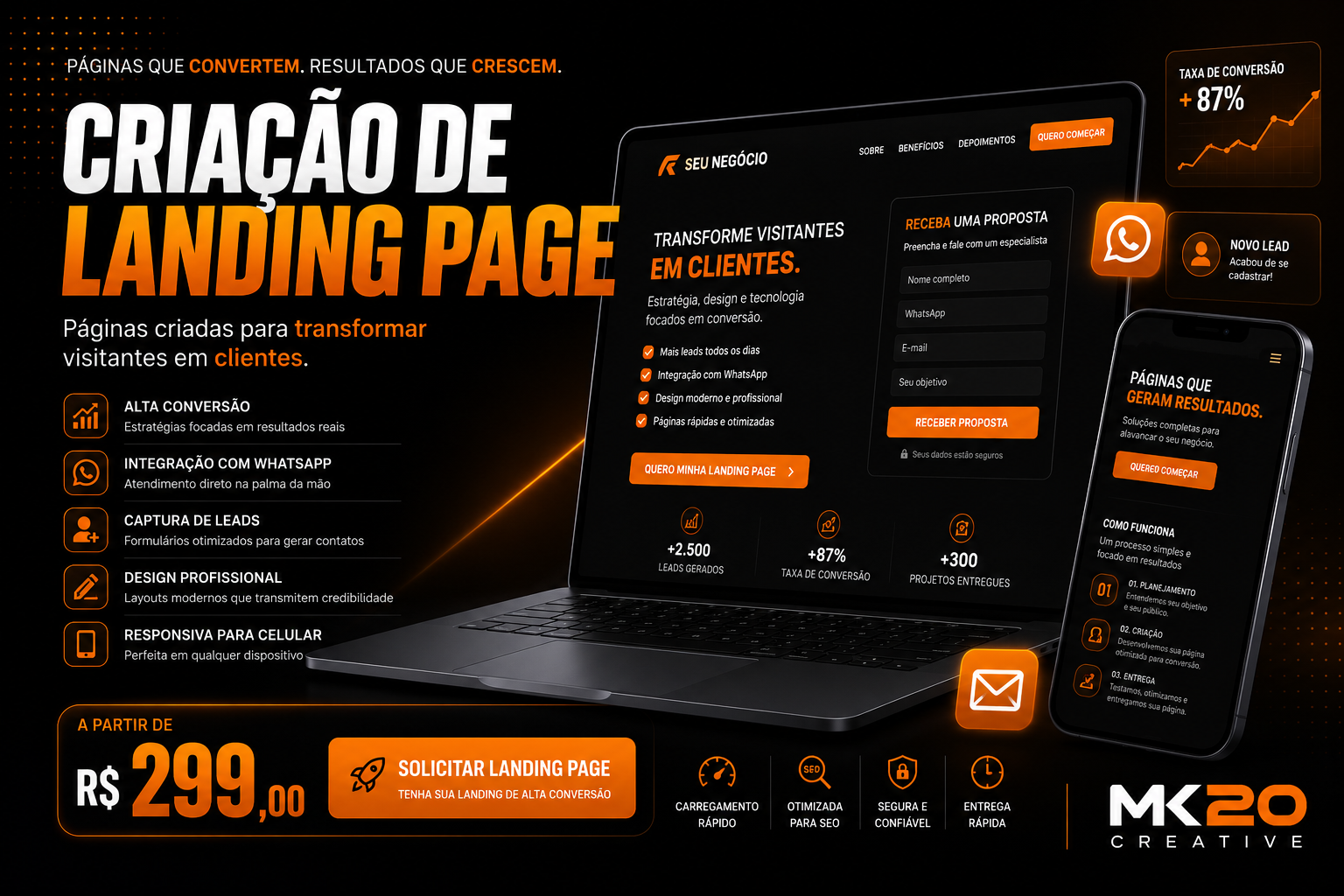 Criação de Landing Page