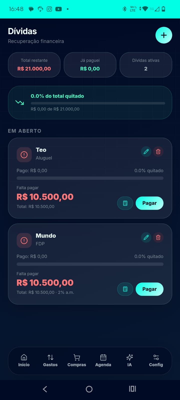 Dívidas