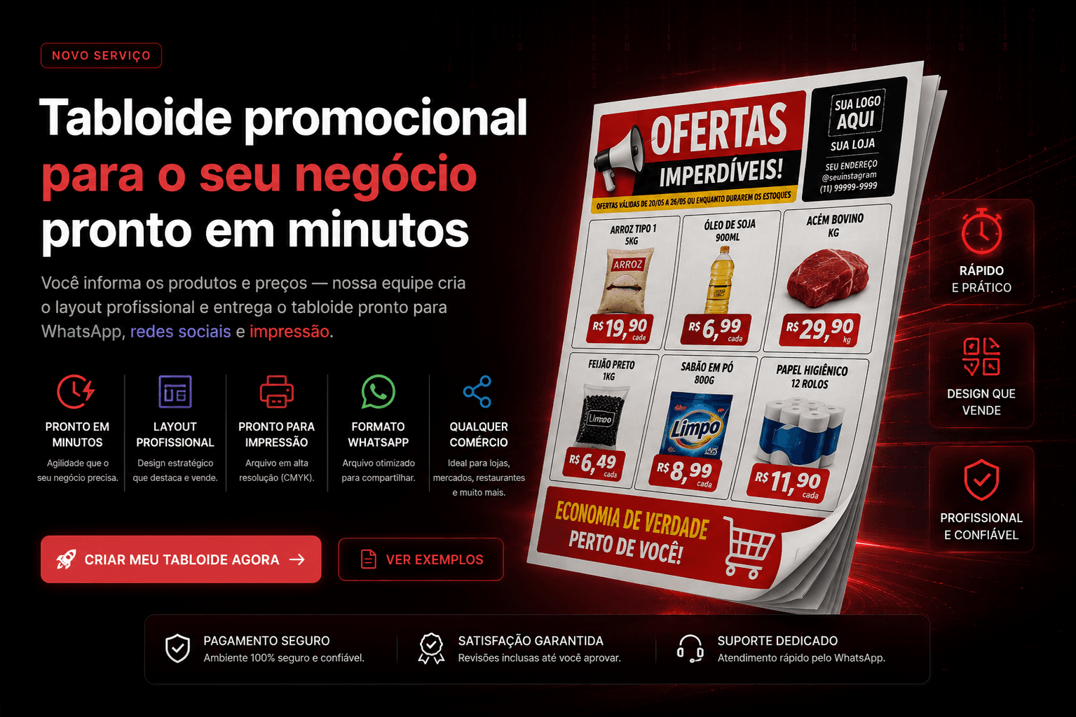 Tabloide na Hora banner
