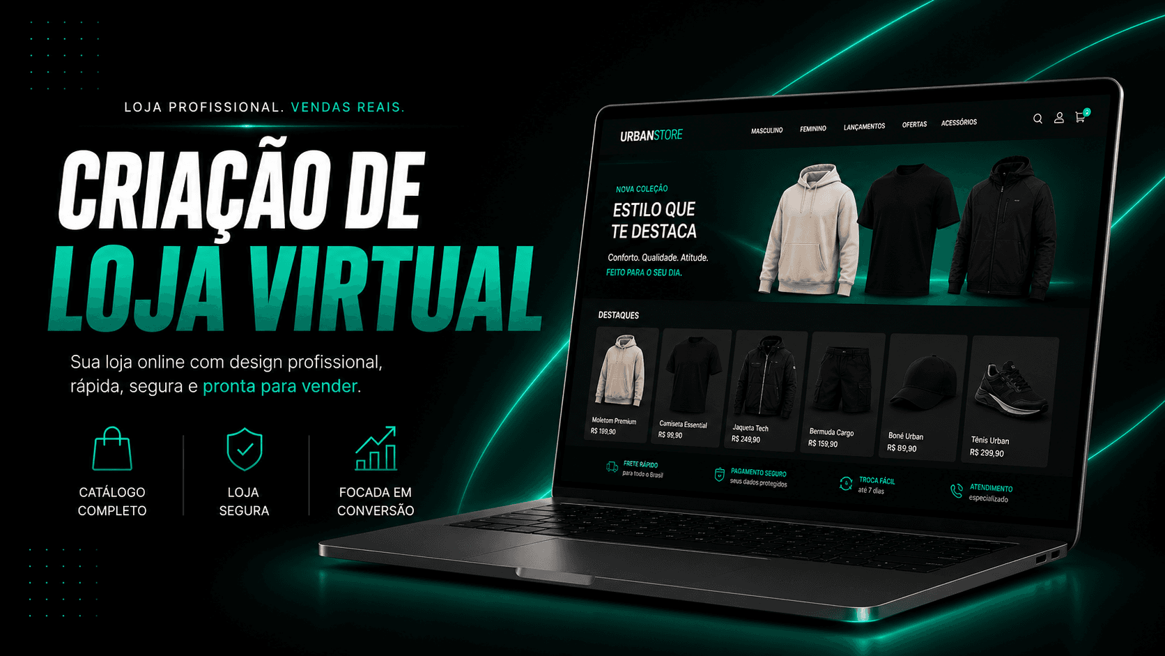 Criação de Loja Virtual banner
